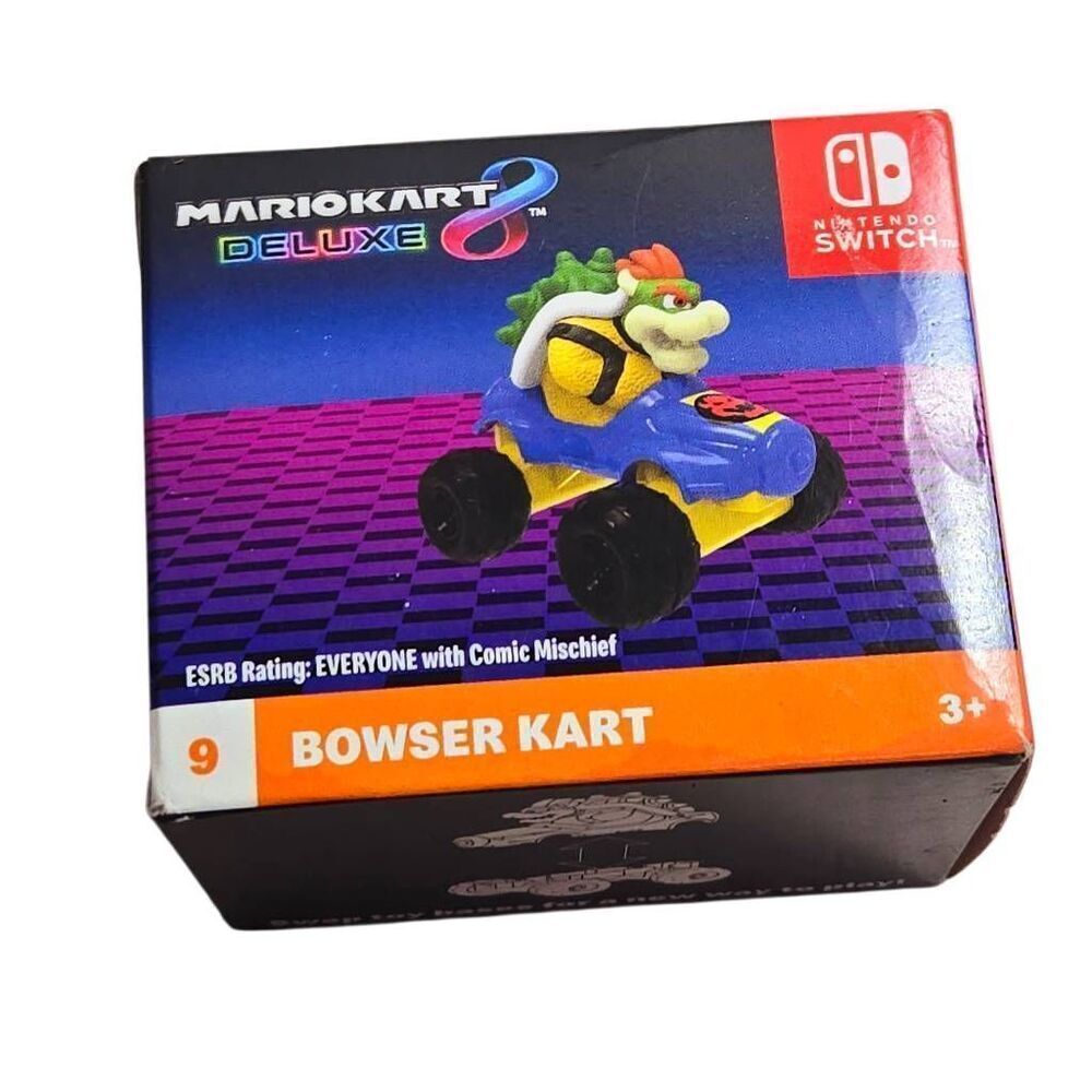 Mario Kart Bowser Kart McDonald's Happy Meal Toys 2024 NEW